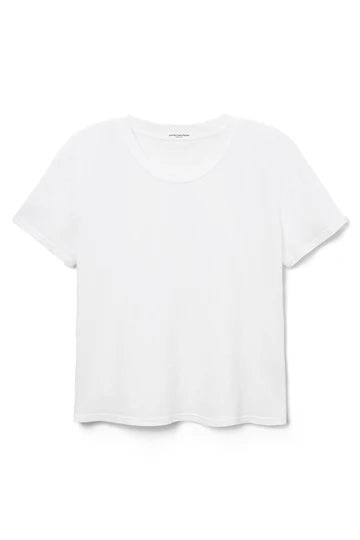 WOMENS HARLEY BOXY CREW TEE - WHITE