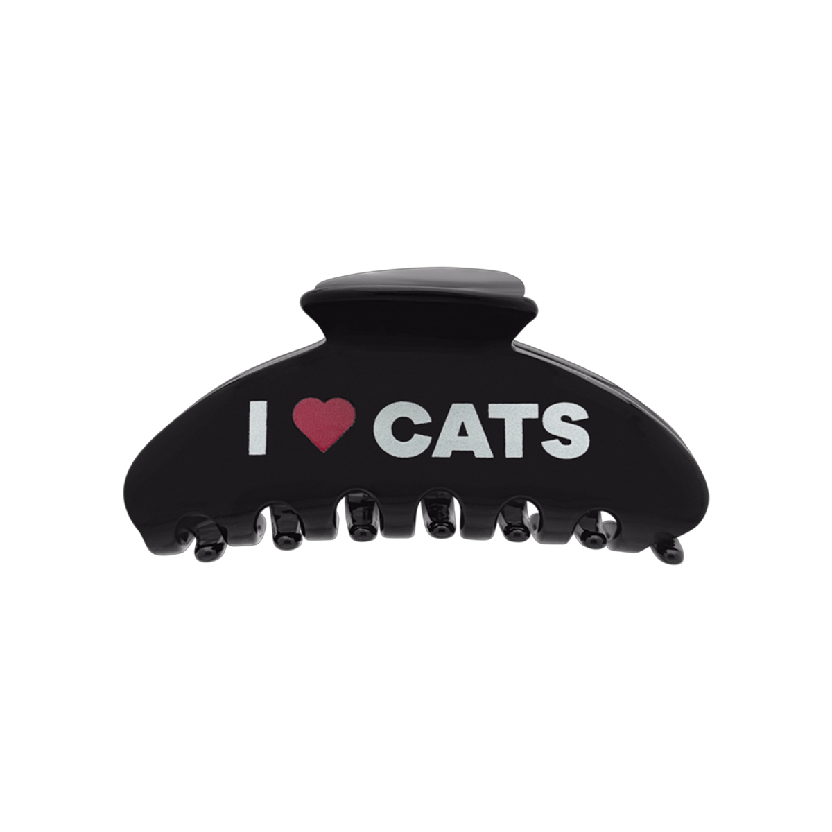 I LOVE CATS HAIR CLIP