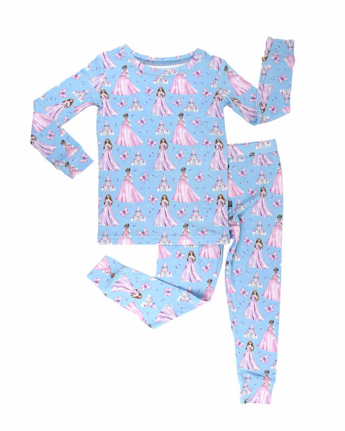 GIRLS PRINCESS CASTLE PJ SET