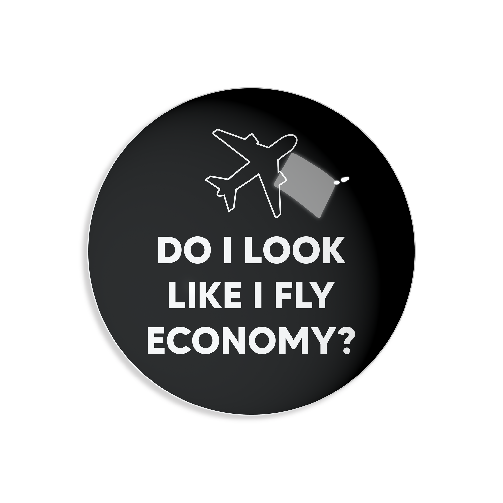 DO I LOOK LIKE I FLY ECONOMY PAPERWEIGHT