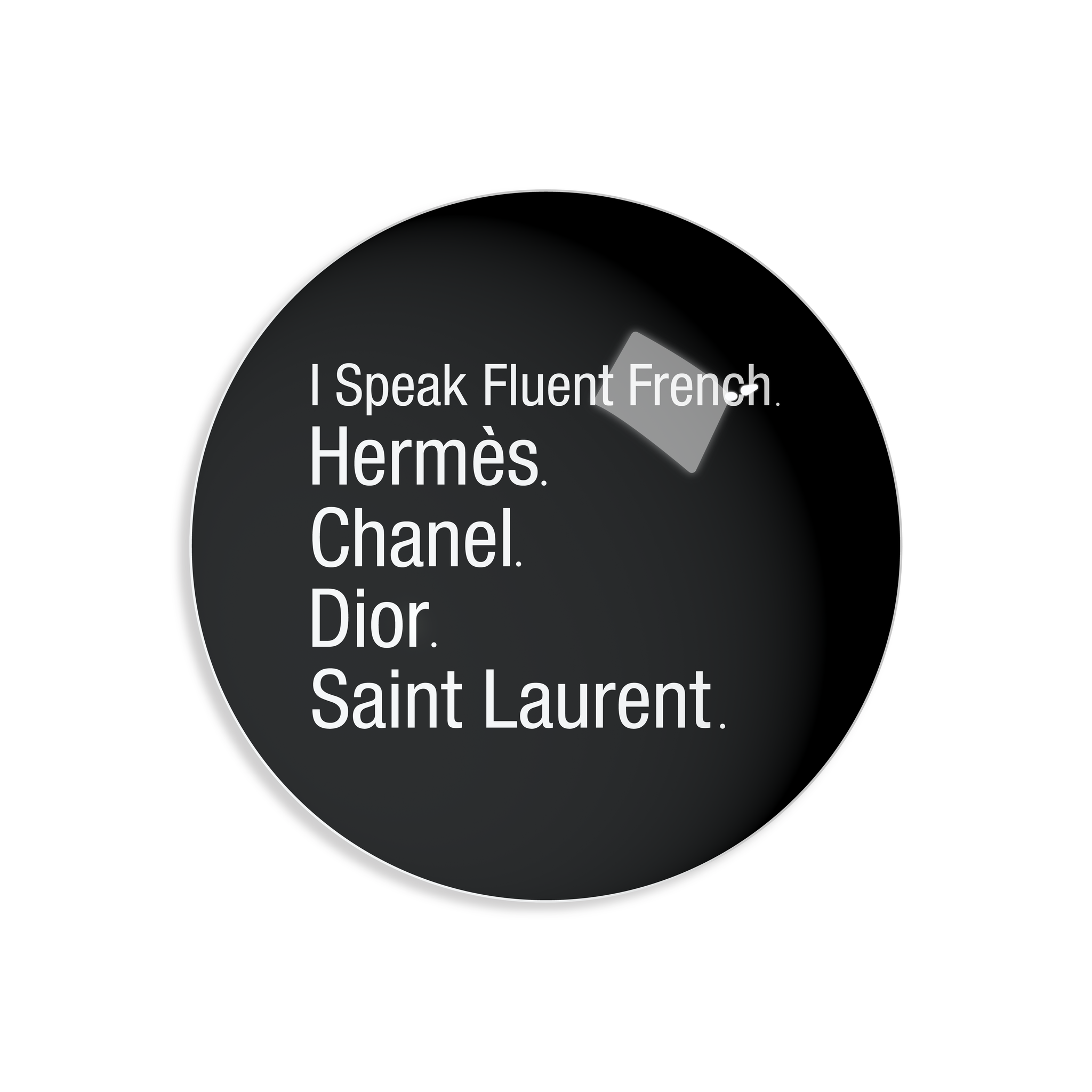 FLUENT FRENCH PAPERWEIGHT