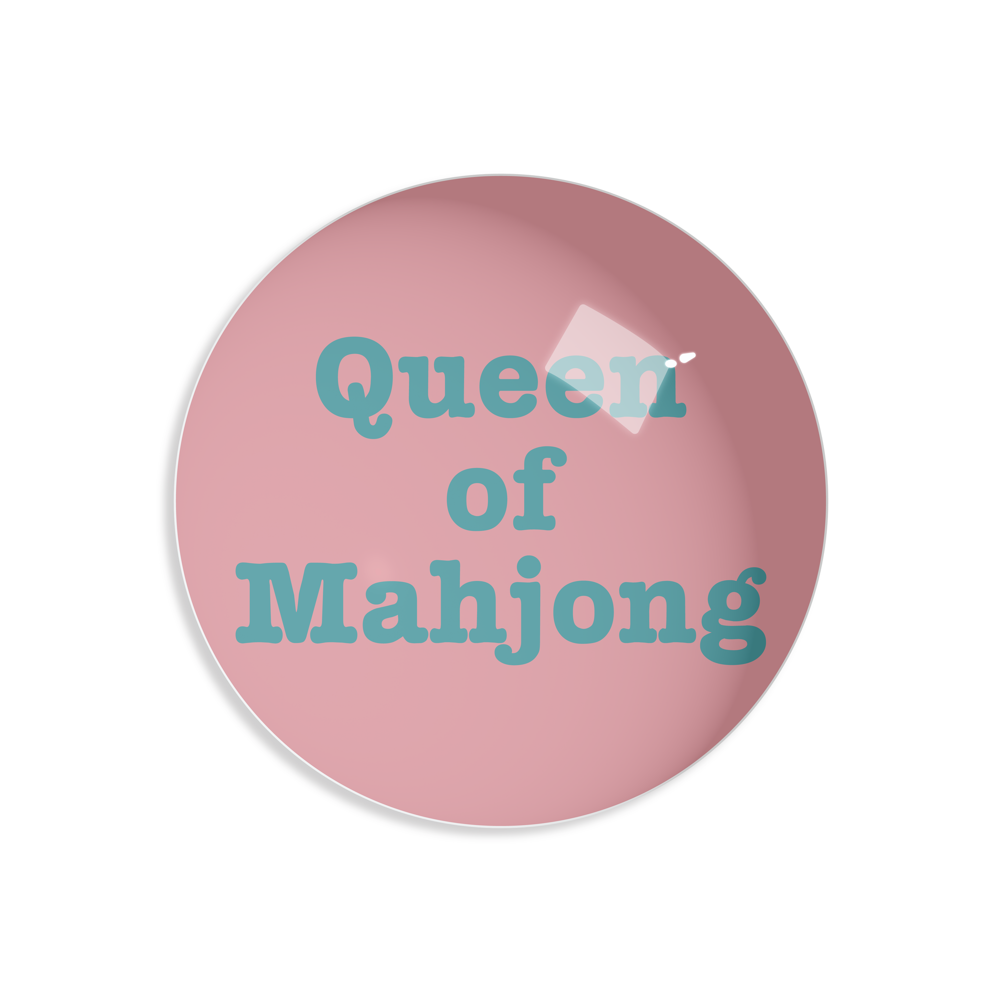 QUEEN OF MAHJONG PAPERWEIGHT