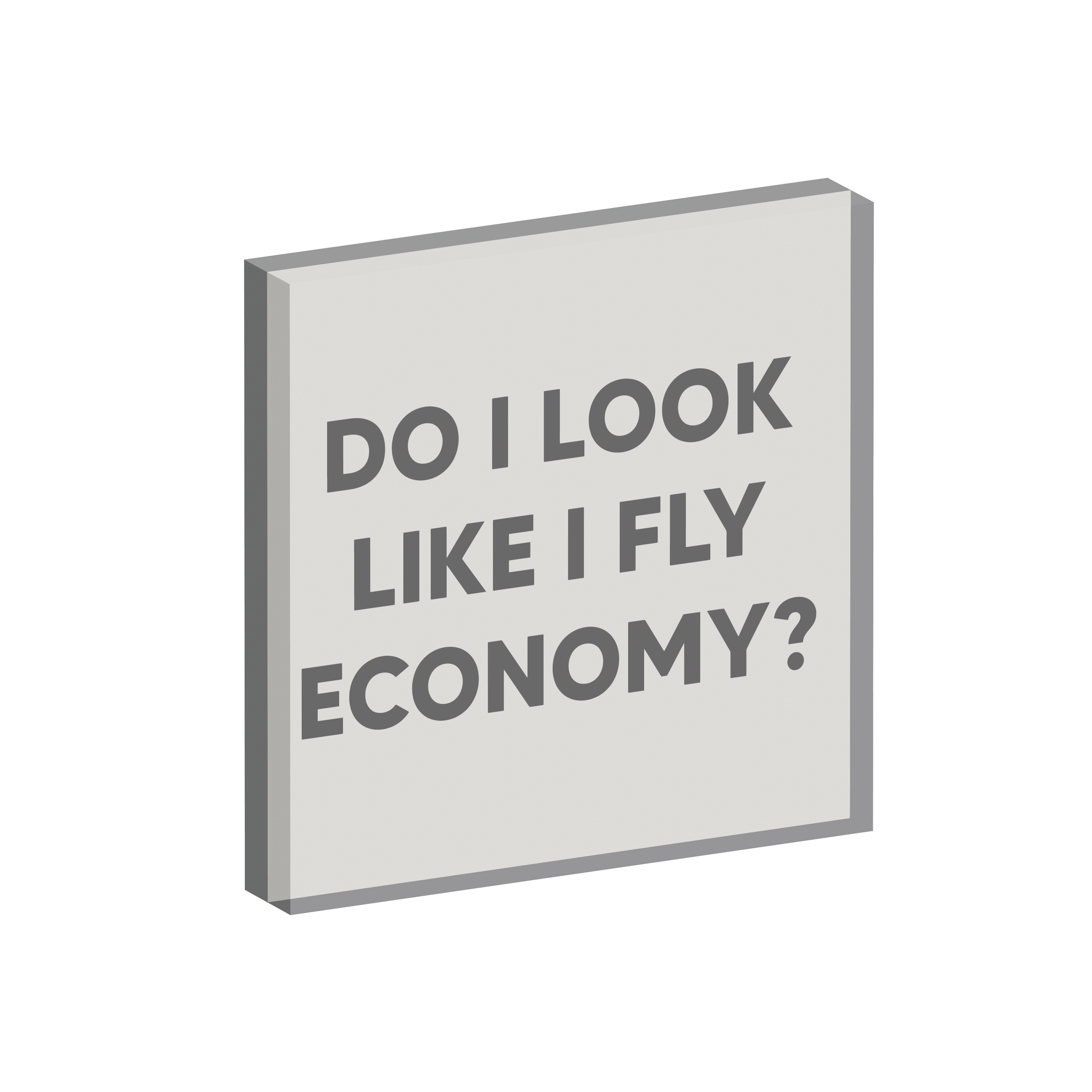 FLY ECONOMY ART FRAME