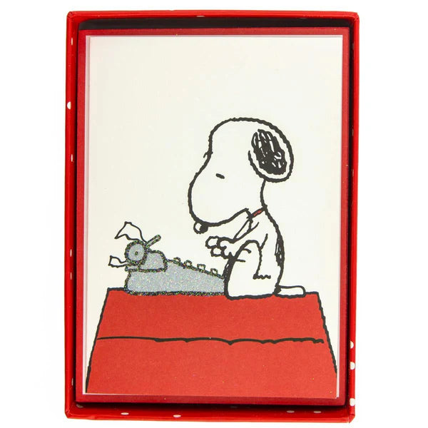 PEANUTS TYPEWRITER BOXED CARDS SET