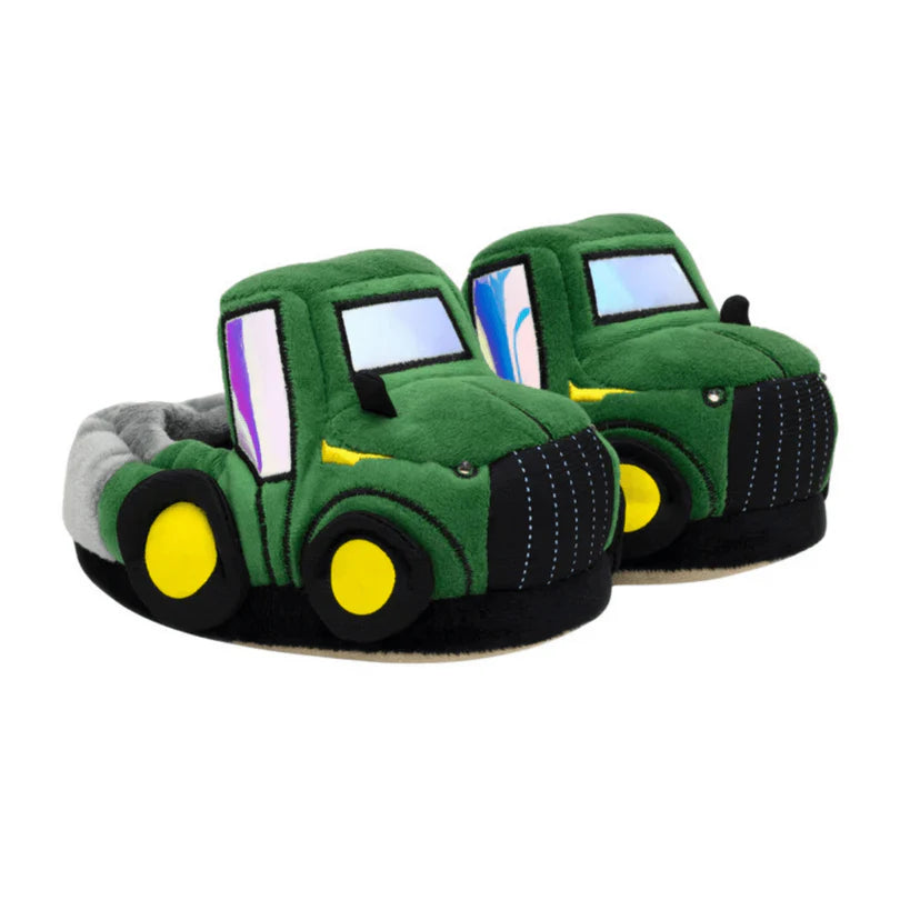 GREEN TRACTOR SLIPPERS
