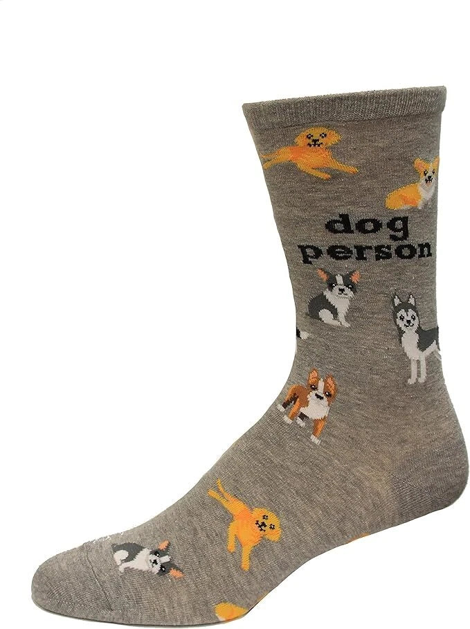 WOMENS DOG PERSON SOCKS