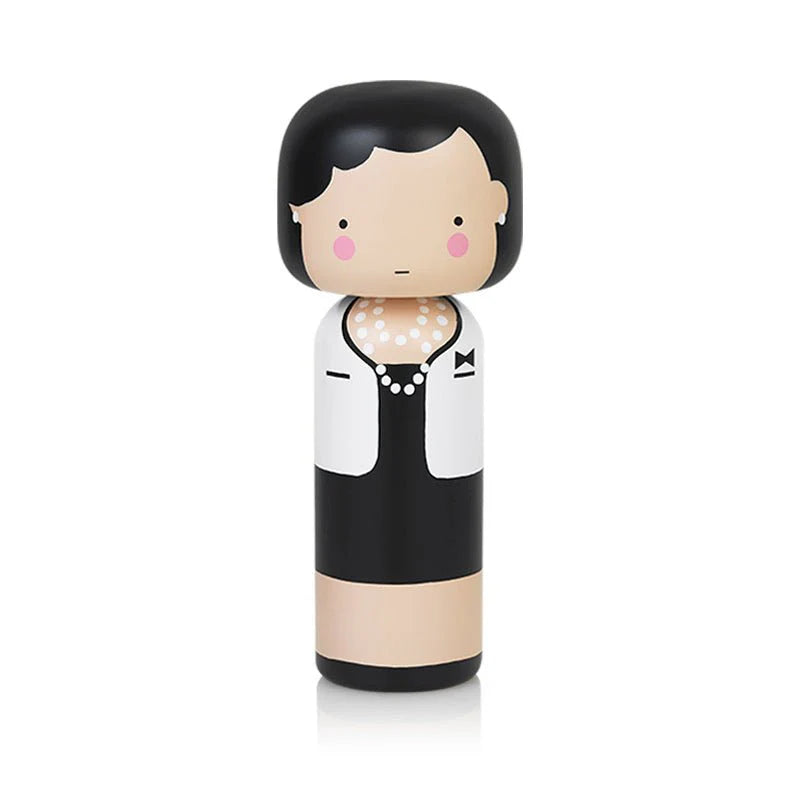 LARGE COCO WOODEN KOKESHI DOLL