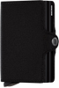 SECRID CRISPLE BLACK TWINWALLET