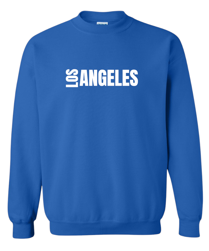 MENS LOS ANGELES ROYAL CREWNECK