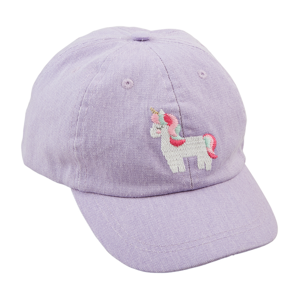 UNICORN EMBROIDERED TODDLER HAT