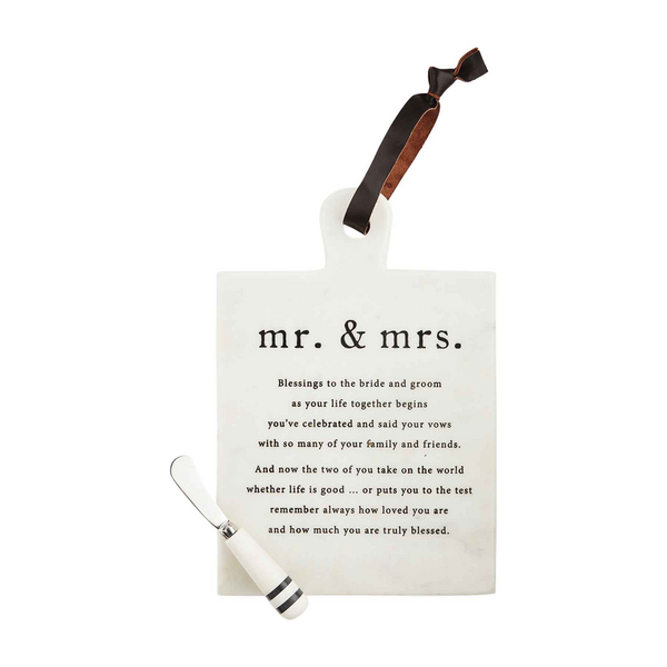 MR AND MRS MARBLE BOARD SET