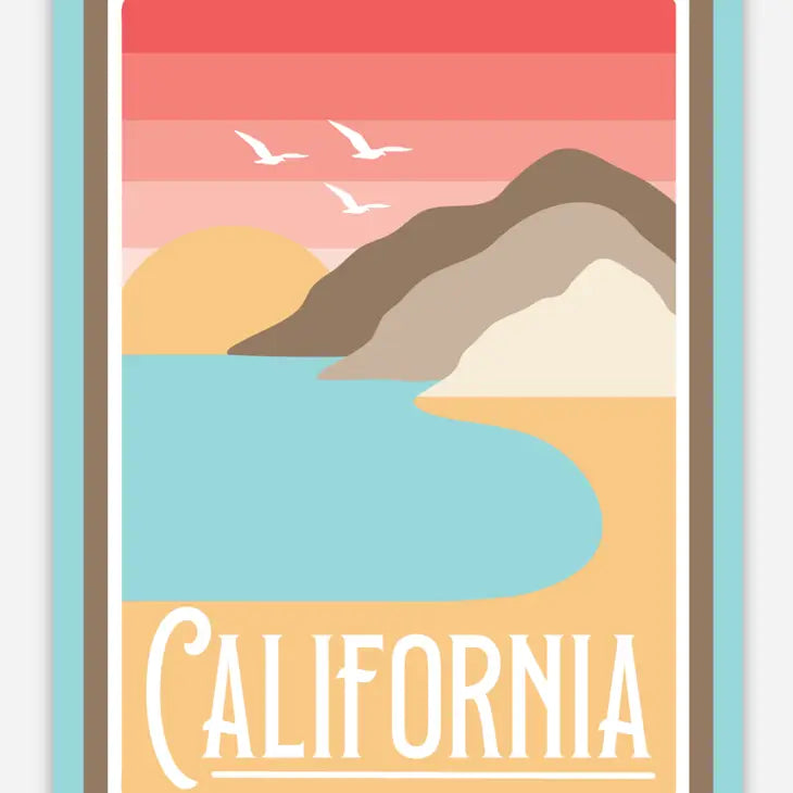 CALIFORNIA BEACHES MAGNET