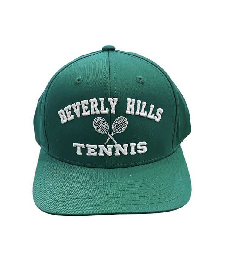 GREEN BEVERLY HILLS TENNIS HAT