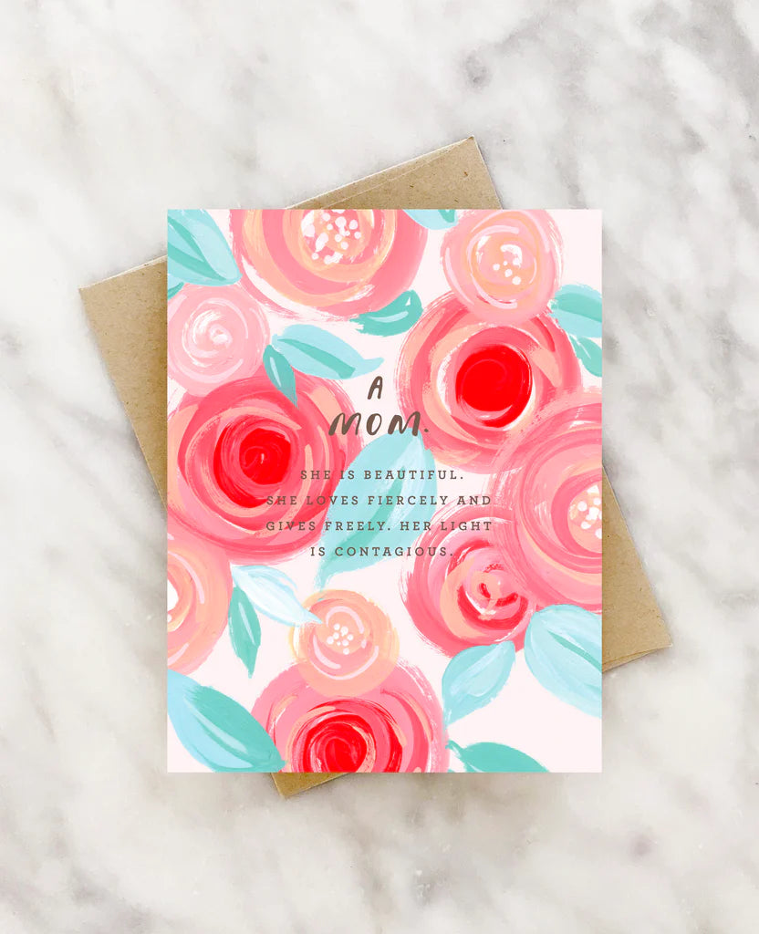 MOM DEFINED FLORAL MOTHER'S DAY CARD
