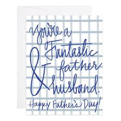 FANTASTIC FATHER GREETING CARD