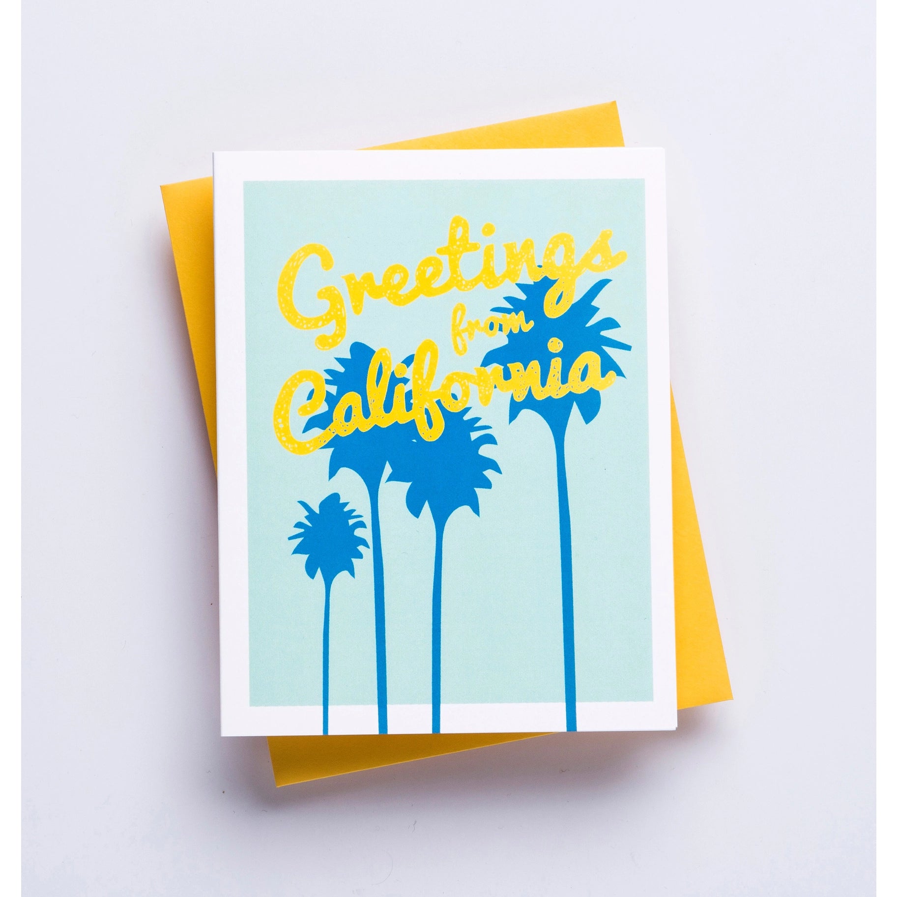 GREETINGS FROM CALI CARD