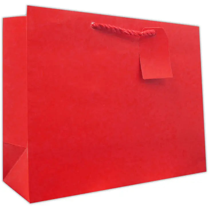 RED TOTE LARGE GIFT BAG