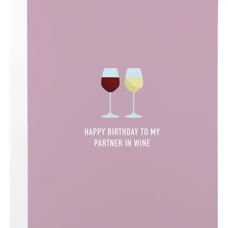 PARTNER IN WINE CARD Kitson LA