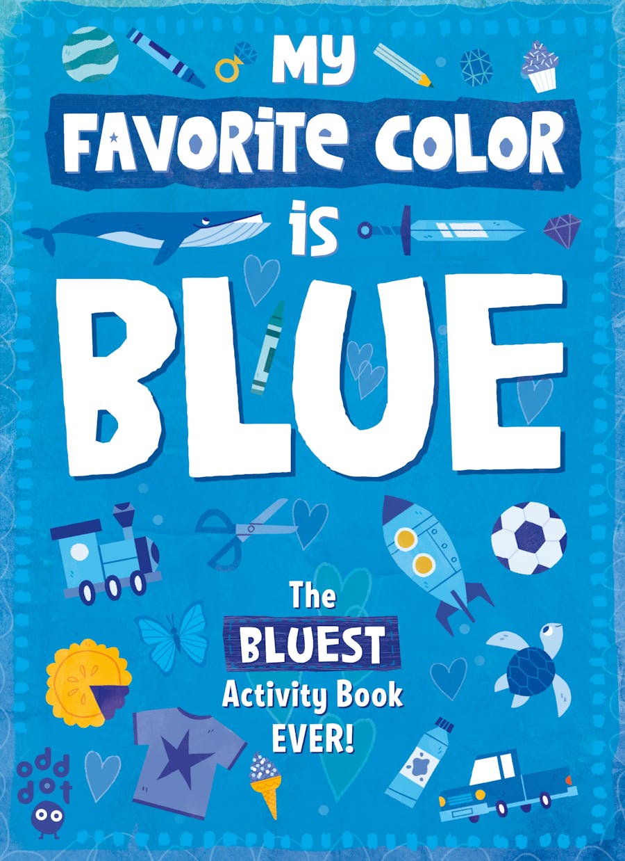 MY FAVORITE COLOR BOOK: BLUE