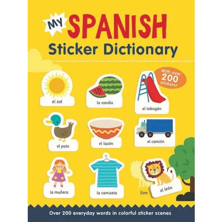 MY SPANISH STICKER DICTIONARY