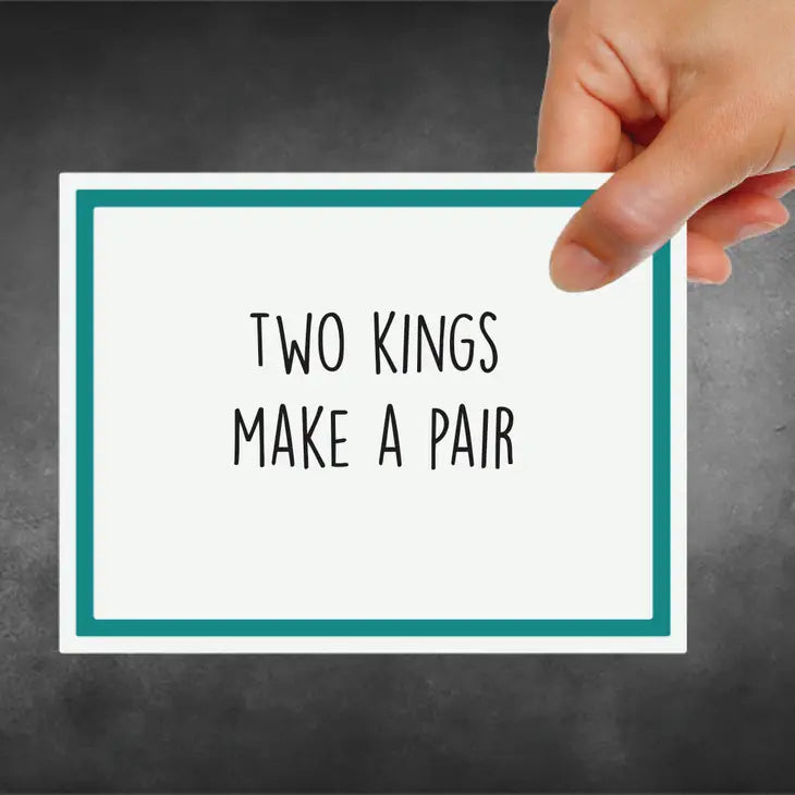 LGBTQ TWO KINGS CARD