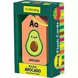 A IS FOR AVOCADO FLASH CARDS