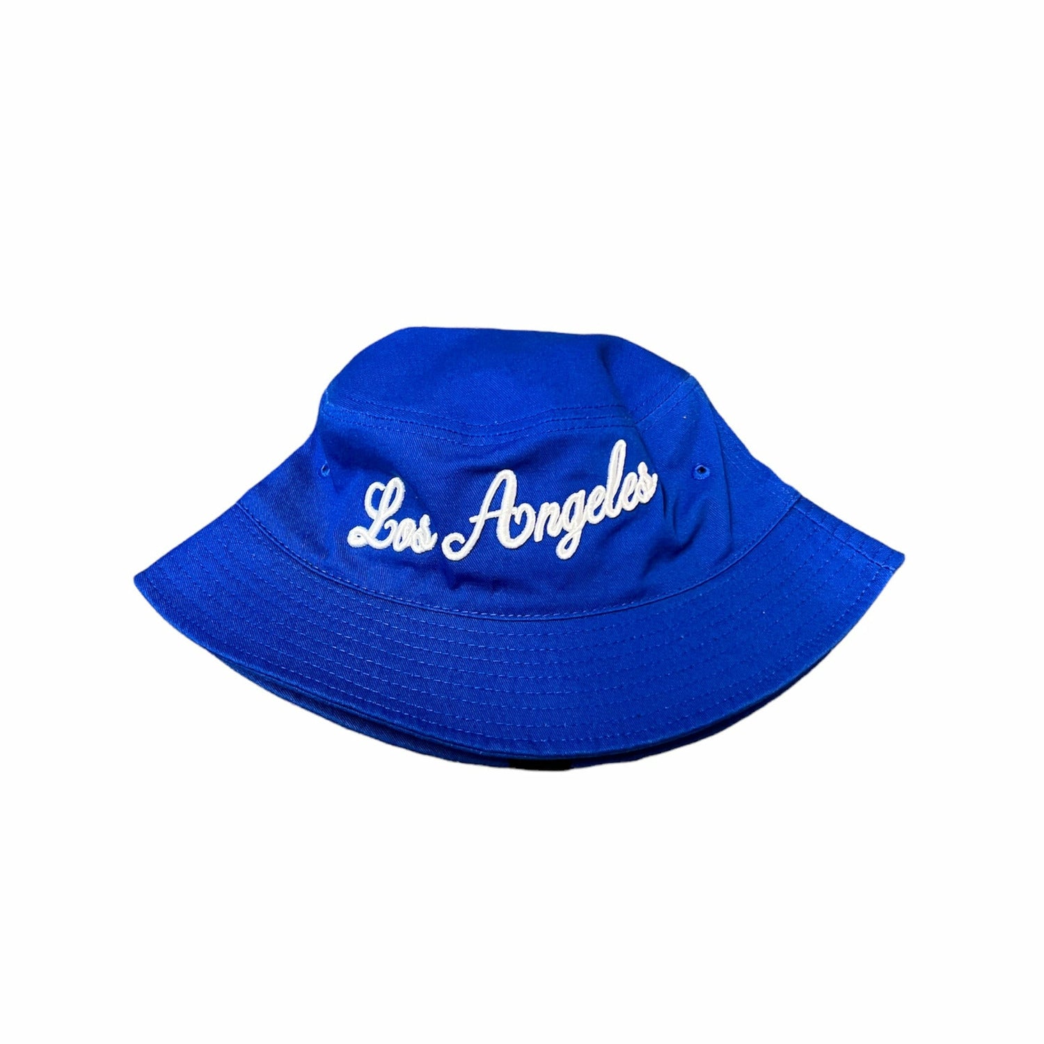 BLUE LOS ANGELES BUCKET HAT-DI SNAPBACK-Kitson LA