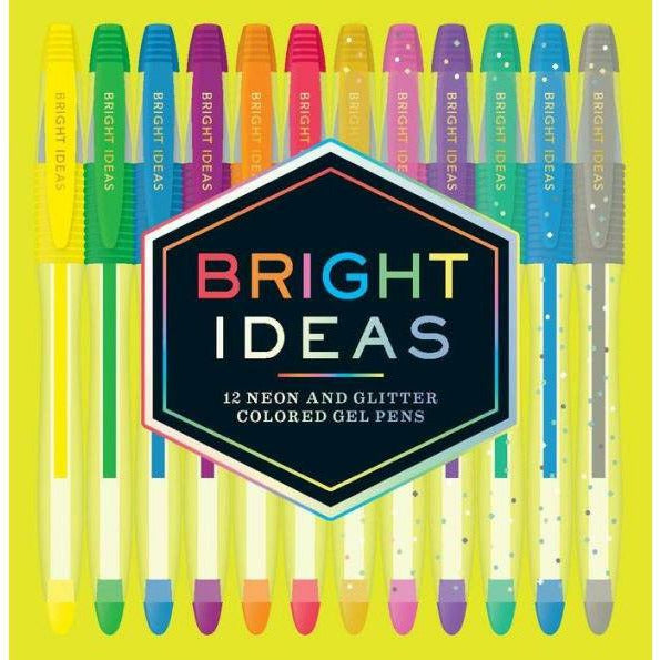 BRIGHT IDEAS: NEON & GLITTER GEL PENS-HACHETTE BOOK GROUP-Kitson LA