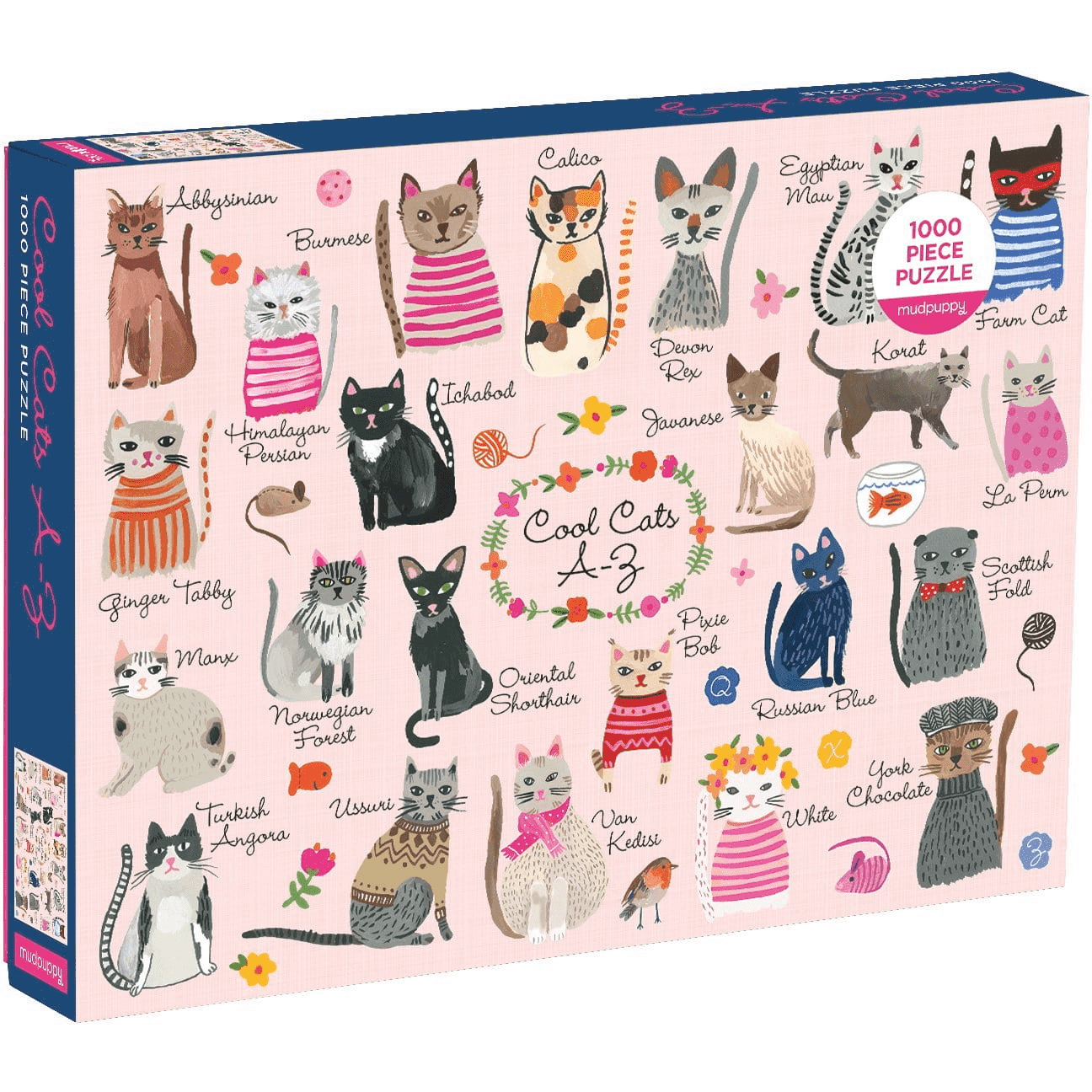 COOL CATS A-Z PUZZLE-HACHETTE BOOK GROUP-Kitson LA