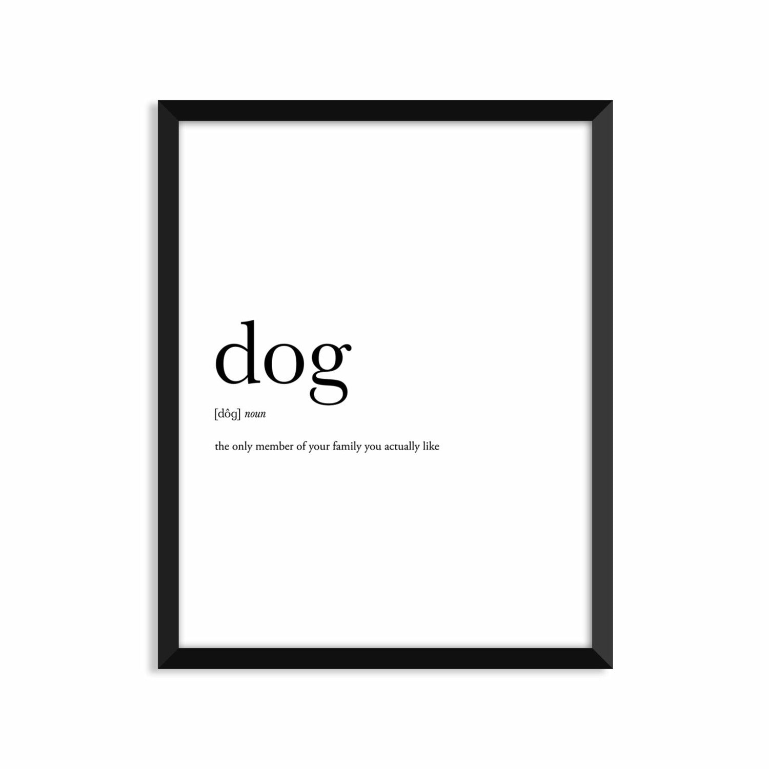 DOG DEFINITION CARD-FOOTNOTES STUDIO-Kitson LA