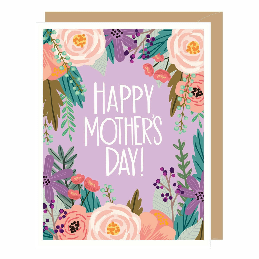 FLORAL MOTHER'S DAY CARD-APARTMENT 2 CARDS-Kitson LA