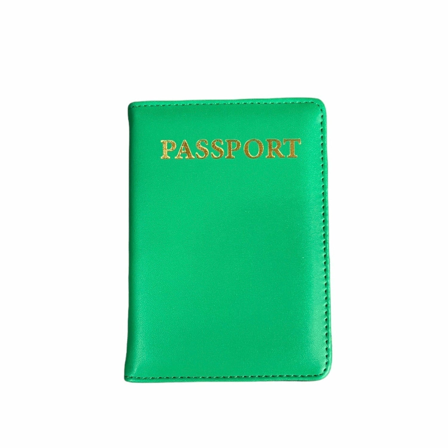 GREEN PASSPORT WALLET-AGENCY SHOWROOM-Kitson LA