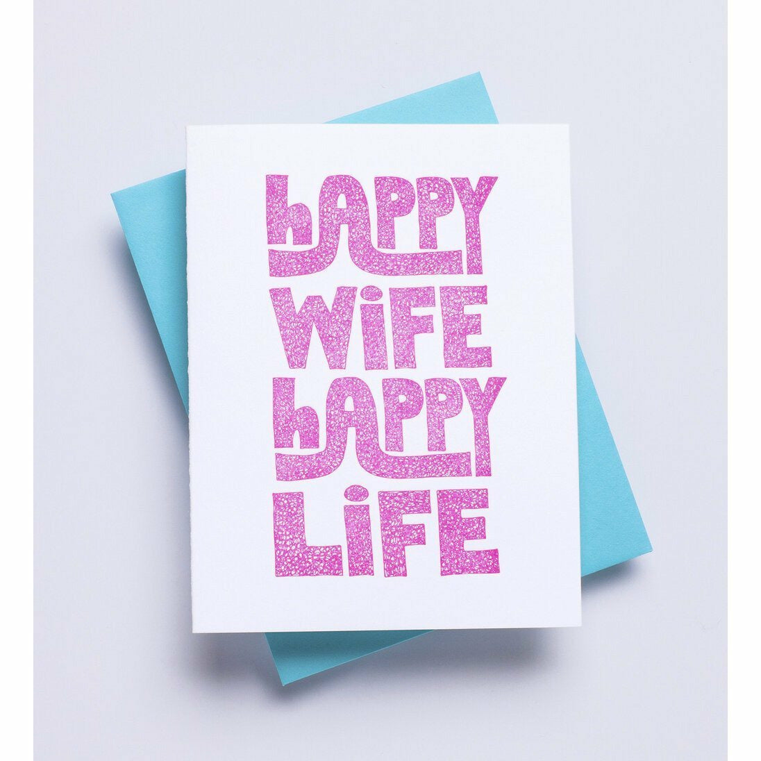 HAPPY WIFE/HAPPY LIFE-RICHIE DESIGNS-Kitson LA