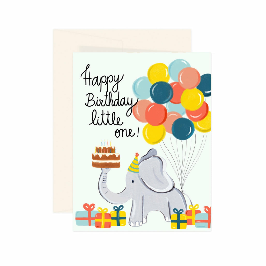LITTLE ONE BIRTHDAY CARD-PAIGE & WILLOW-Kitson LA