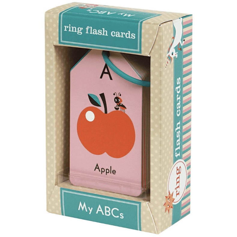 MY ABCS RING FLASH CARDS-HACHETTE BOOK GROUP-Kitson LA