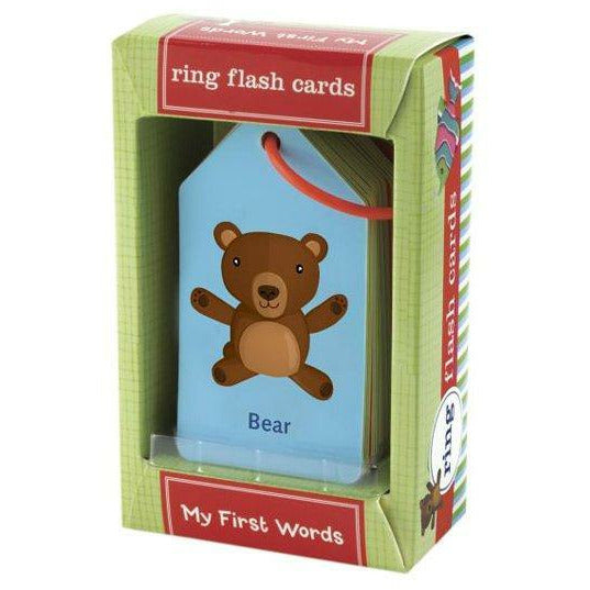 MY FIRST WORDS RING FLASH CARDS-HACHETTE BOOK GROUP-Kitson LA