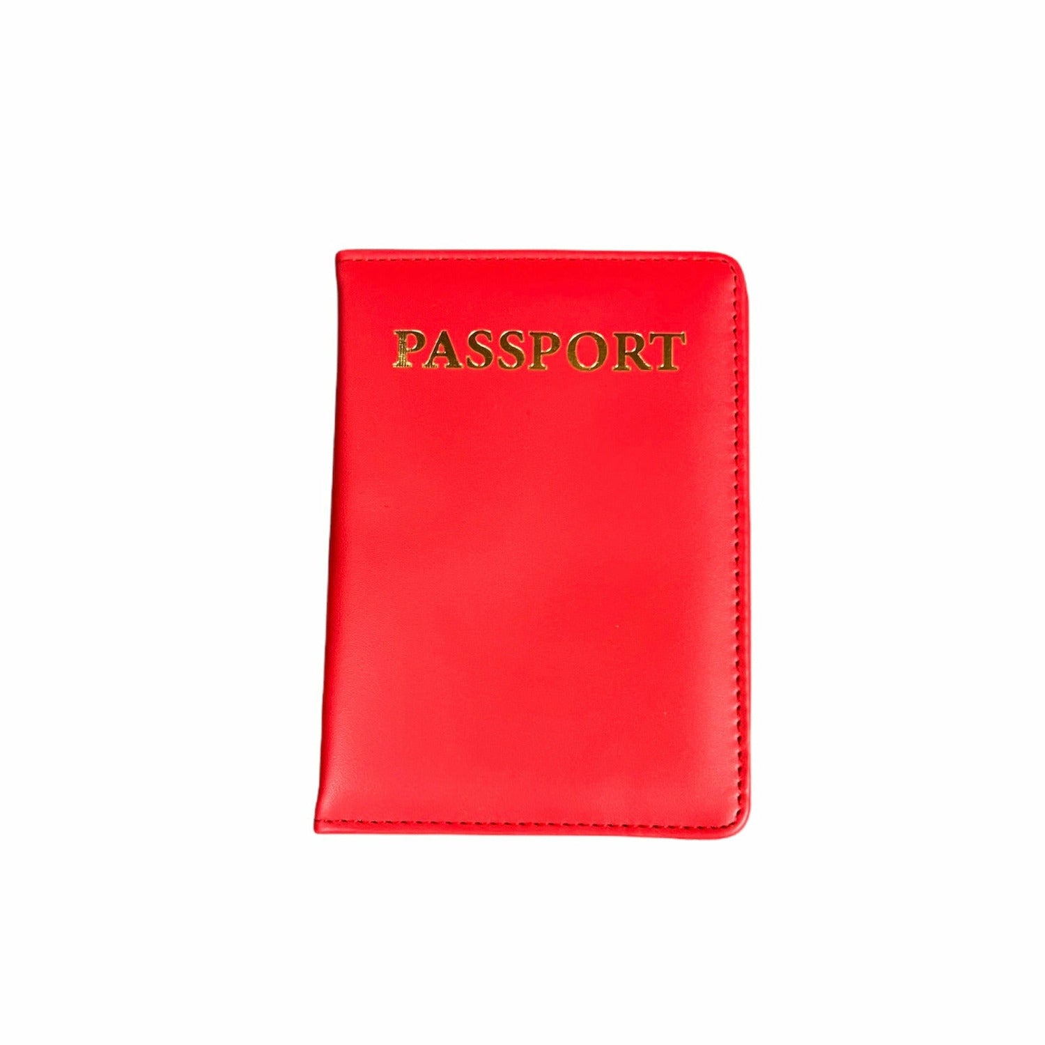 RED PATENT PASSPORT WALLET-AGENCY SHOWROOM-Kitson LA