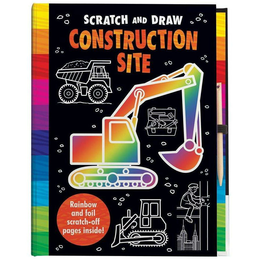 SCRATCH & DRAW: CONSTRUCTION-IPG-Kitson LA