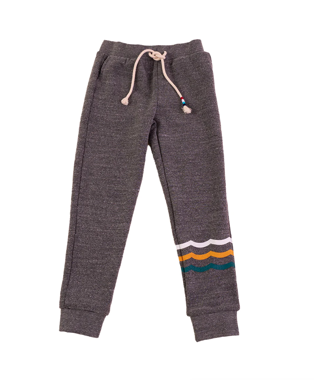 SOL ANGELES KIDS MARIGOLD WAVES JOGGERS - HEATHER