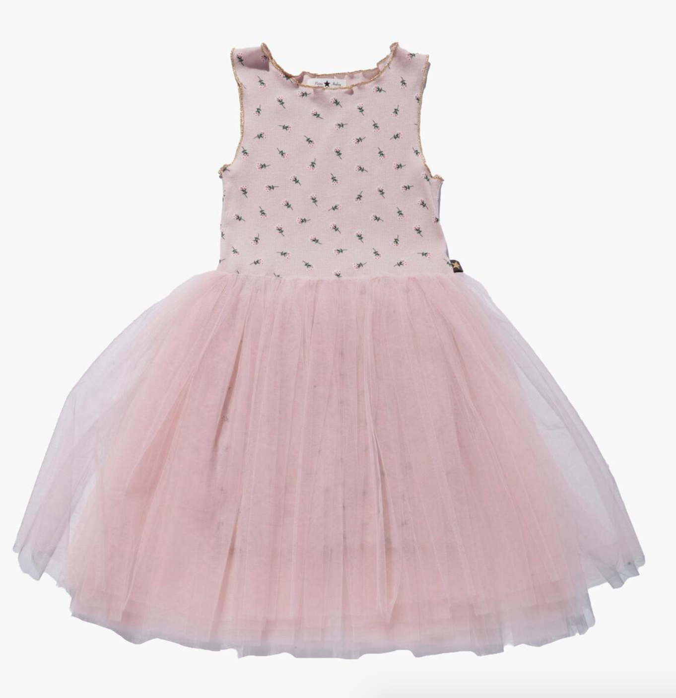 GIRLS VINTAGE FLOWER LIGHT PINK TUTU DRESS Kitson LA GIRLS VINTAGE FLOWER LIGHT PINK TUTU DRESS Kitson LA