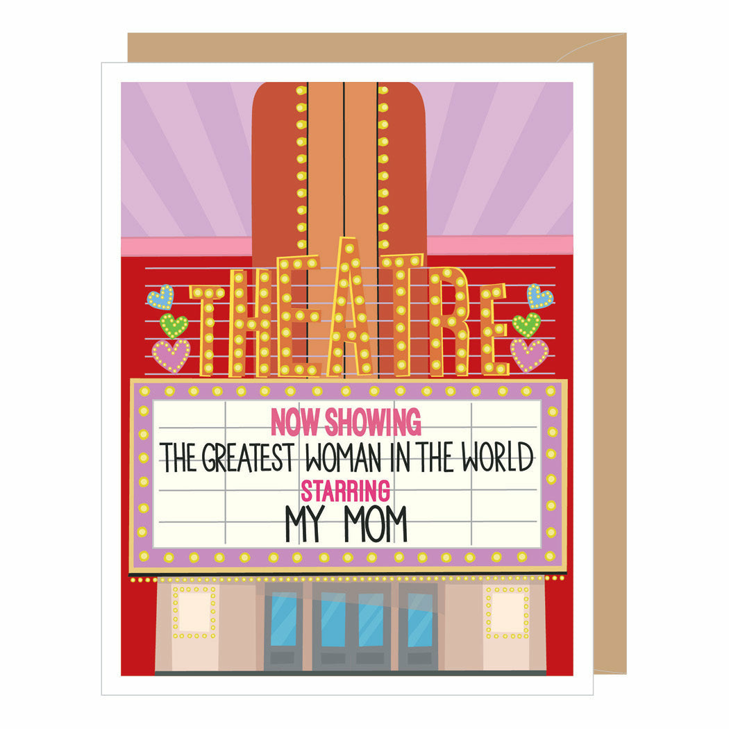 THEATER MOTHER'S DAY CARD-APARTMENT 2 CARDS-Kitson LA