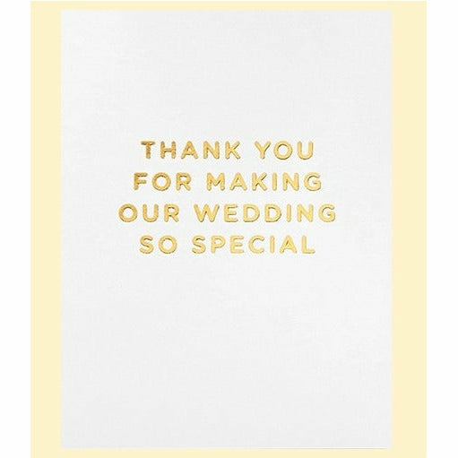 WEDDING THANKS CARD-CALYPSO-Kitson LA