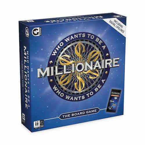 WHO WANTS TO BE A MILLIONAIRE BOARD GAME-GINGER FOX-Kitson LA