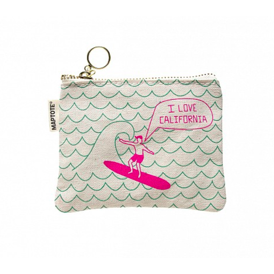 CALIFORNIA COIN PURSE-MAPTOTE-Kitson LA