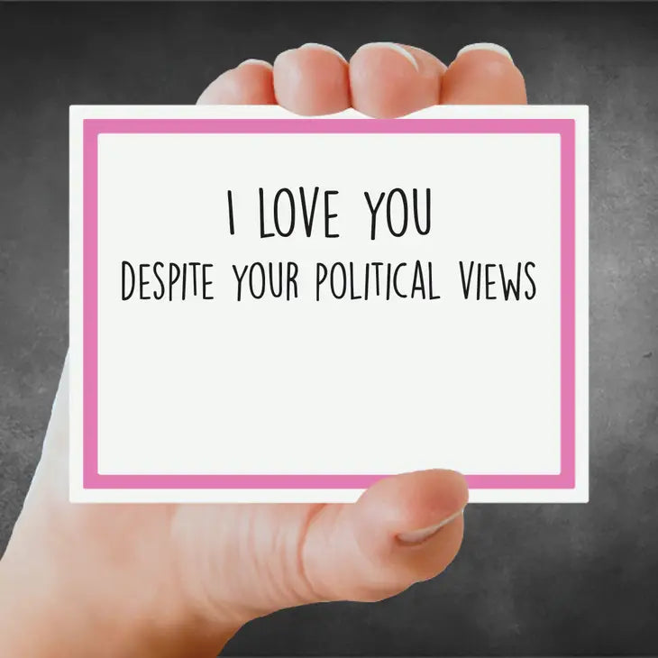 POLITICAL VIEWS CARD