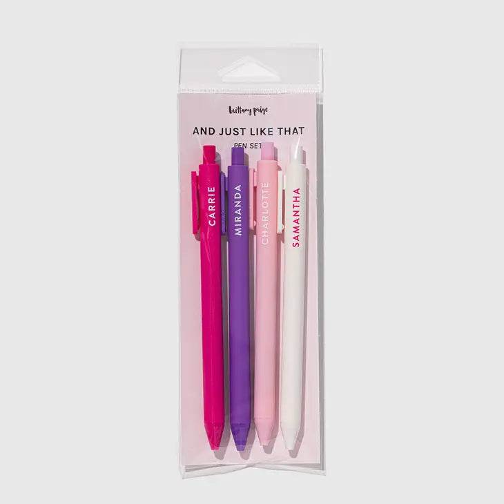 AND JUST LIKE THAT PEN SET